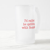 旧市街の謎にビールマグ フロストグラスビールジョッキ (正面右)