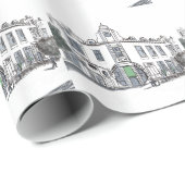 旧市街の通り ラッピングペーパー (ロールコーナー)