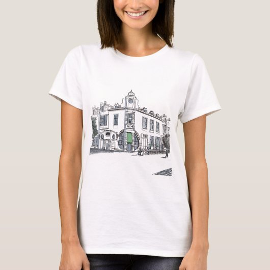 旧市街の通り Tシャツ (正面)