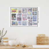 旧市街アレクサンドリアのスケッチ ポスター (キッチン)