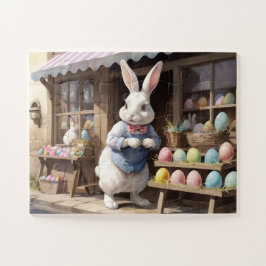 旧市街イースターエッグショップヴィンテージイースター ジグソーパズル