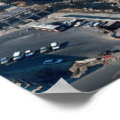 旧市街エルサレム、イスラエル、ロックのドーム ポスター (角)