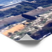 旧市街エルサレム – スコップ山からの眺め ポスター (角)