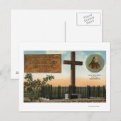 旧市街サンディエゴSerra Monumentのビュー ポストカード (正面/裏面)