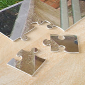 旧市街プエルトリコ。クリスマスグリーティングジグソーP ジグソーパズル (側面)