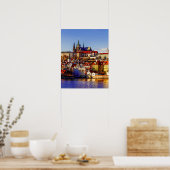 旧市街プラハ。チェコ ポスター (キッチン)