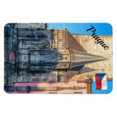 旧市街広場の市庁舎チャペル – プラハ マグネット (横)