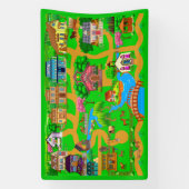 旧市街路2 1/2' x 4' 横断幕 (縦)