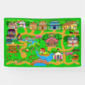 旧市街路2 1/2' x 4' 横断幕 (横)