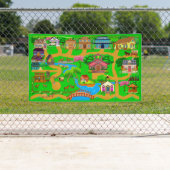 旧市街遊3 x 5バナー 横断幕 (インサイチュ)