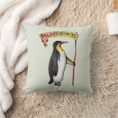 旧市街鳥類絶滅ペンギン クッション (ブランケット)