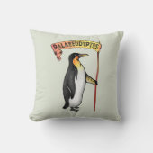 旧市街鳥類絶滅ペンギン クッション (正面)