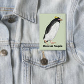 旧市街鳥類絶滅ペンギン 缶バッジ (インサイチュ)