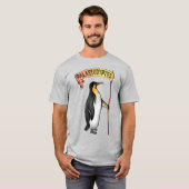 旧市街鳥類絶滅ペンギン Tシャツ (正面フル)