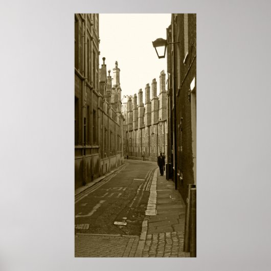 旧市街。オックスフォード（英国）。 ポスター (正面)