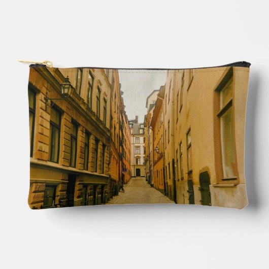 旧市街，ガムラスタン，ストックホルム，スウェーデン アクセサリーポーチ (正面)