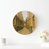 旧市街，ガムラスタン，ストックホルム，スウェーデン ラージ壁時計 (ホーム)