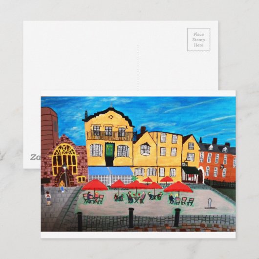 旧市街 ポストカード (正面/裏面)