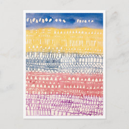 「旧市街（概要）」絵画by Paul Klee ポストカード