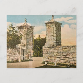 旧市門のある道で シーズンポストカード