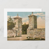 旧市門のある道で シーズンポストカード (正面/裏面)