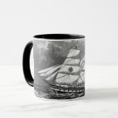 旧帆船マグ マグカップ (正面左)