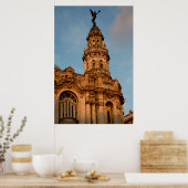 旧建物スパイア、ハバナ、キューバ ポスター (キッチン)