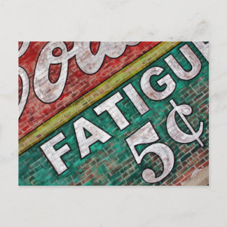 旧建物レンガ壁グラフィティ – ポストカード