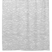 旧式でレースのようなDoily シャワーカーテン (正面)