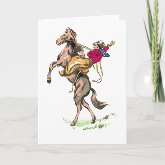 旧式で日本のなBuckaroo 6 カード (正面)