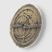 旧式なアストロラーベの時計 ラージ壁時計 (傾斜)