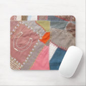旧式なアメリカの熱狂するなキルト- Quilterのマウスパッド マウスパッド (マウス)