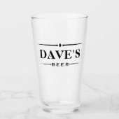 旧式なアールデコ タンブラーグラス (正面)