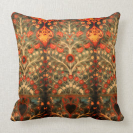 旧式なインドの織物のデザイン クッション