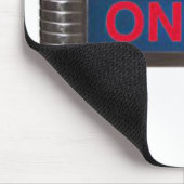 旧式なオン空気印かオン空気放送 マウスパッド (コーナー)