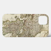 旧式なギリシャの地図 Case-Mate iPhoneケース (裏面 (横))