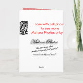 旧式なコーヒー鍋#1はそれを挨拶カスタマイズ カード (裏面)