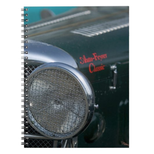 旧式なジャガー ノートブック (正面)