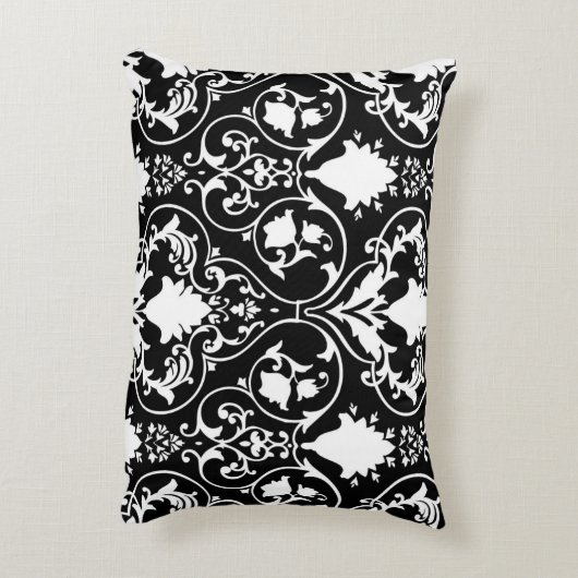 旧式なスクロール壁紙 アクセントクッション (裏面(縦))