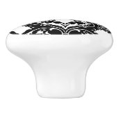 旧式なスクロール壁紙 セラミックノブ (側面)