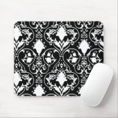 旧式なスクロール壁紙 マウスパッド (マウス)