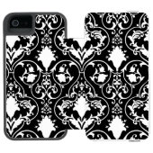 旧式なスクロール壁紙 INCIPIO iPhoneウォレットケース (フォリオ Open)