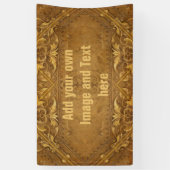 旧式なスタイルパターングランジな10 + あなたのアイディア 横断幕 (縦)