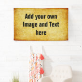 旧式なスタイルパターングランジな1 + あなたのアイディア 横断幕 (インサイチュ)