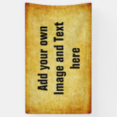 旧式なスタイルパターングランジな1 + あなたのアイディア 横断幕 (縦)