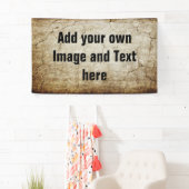 旧式なスタイルパターングランジな2 + あなたのアイディア 横断幕 (インサイチュ)