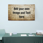 旧式なスタイルパターングランジな2 + あなたのアイディア 横断幕 (トレードショー)