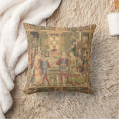 旧式なタペストリーの一見のクッション クッション (ブランケット)