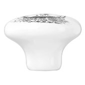 旧式なダイビングのヘルメット セラミックノブ (側面)