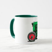 旧式なトラクター マグカップ (正面左)